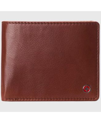 Men's Connor Executive Bifold Wallet | Business Passcase for Men | Premium Leather | Dual ID Windows | RFID Blocking | Gift Box Included