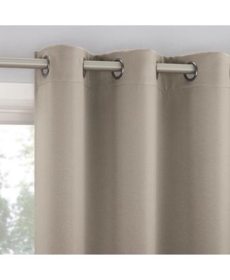 Sheridan Magnetic Closure Blackout Grommet Curtain Panel Pair