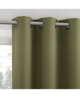 Sheridan Magnetic Closure Blackout Grommet Curtain Panel Pair