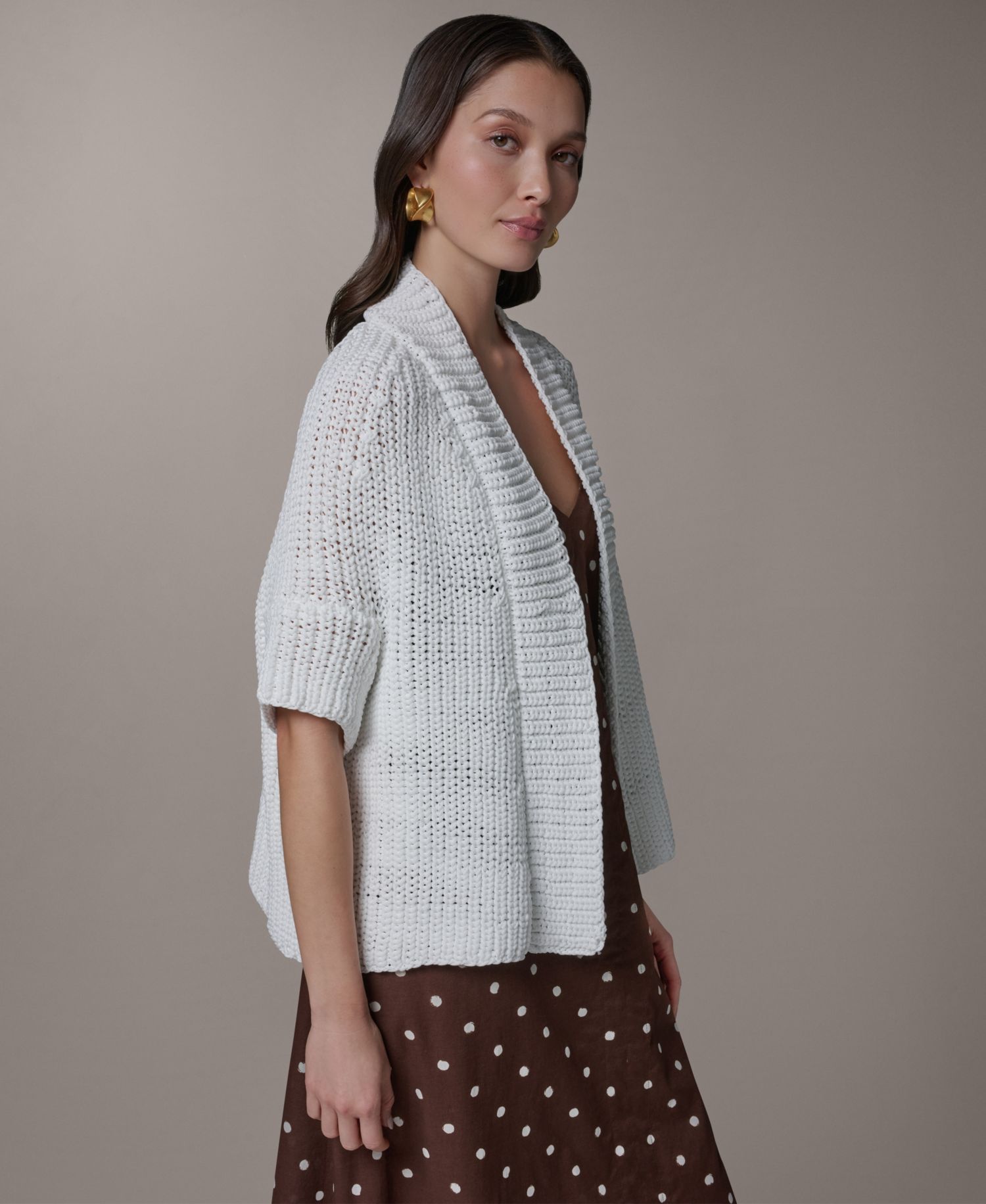 Women's Drop Shoulder Cardigan