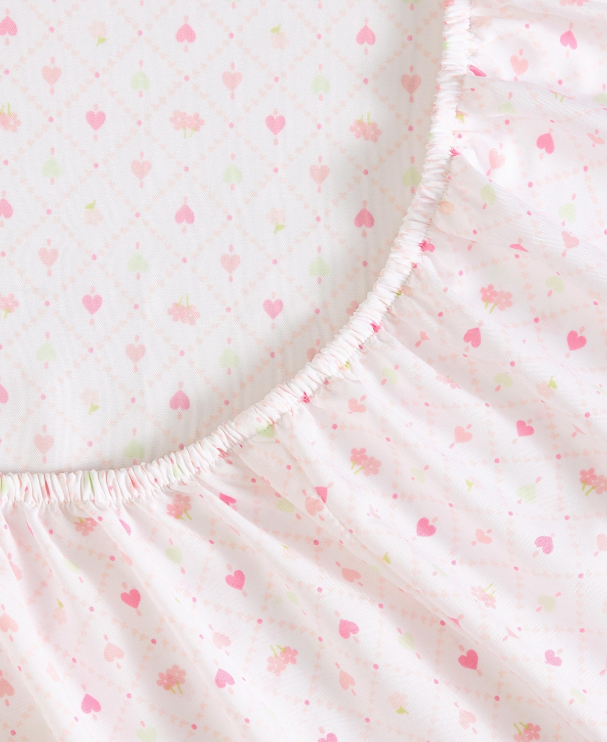 Laura Ashley Kids Heart Geo Ditsy Microfiber -Pc. Sheet Set