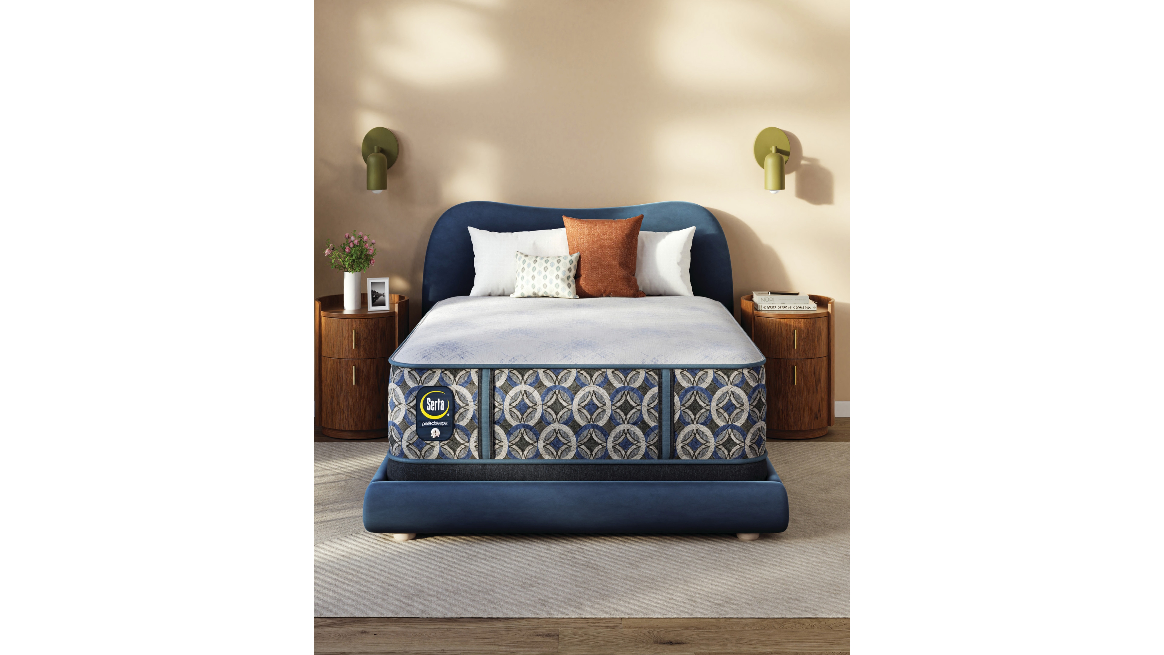 Serta Perfect Sleeper Cascade Bluff 14.5" Firm Hybrid Tight Top Mattress, Full