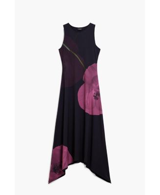 Women's Asymmetric Poppy Dress