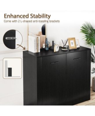 38" Buffet Modern Sideboard Cabinet with Storage