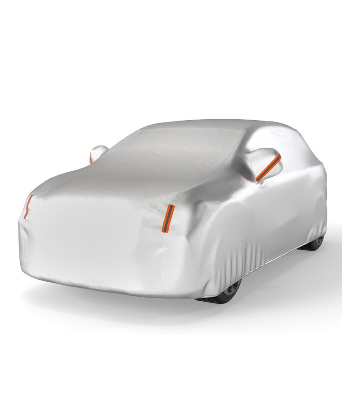 Gouun 190-in Universal Fit Suv Car Cover, Waterproof Uv Protection with Storage Bag - Silver