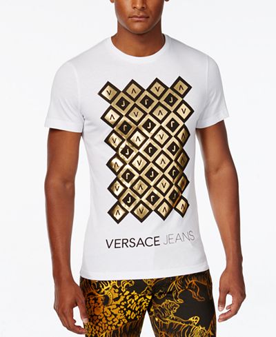 Versace Jeans Men's Graphic-Print T-Shirt