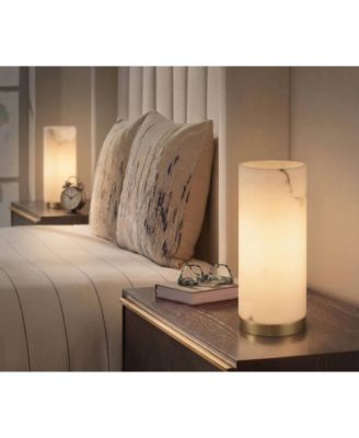 Renier High Faux Alabaster Accent Table Lamp Set of 2
