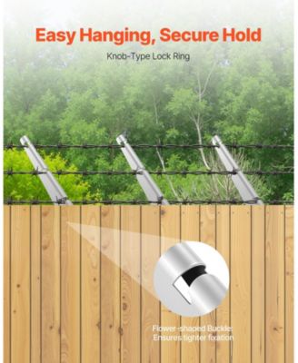 Barbed Wire Arm, Fence Post Extender, Rust-Resistant, 10 Pack