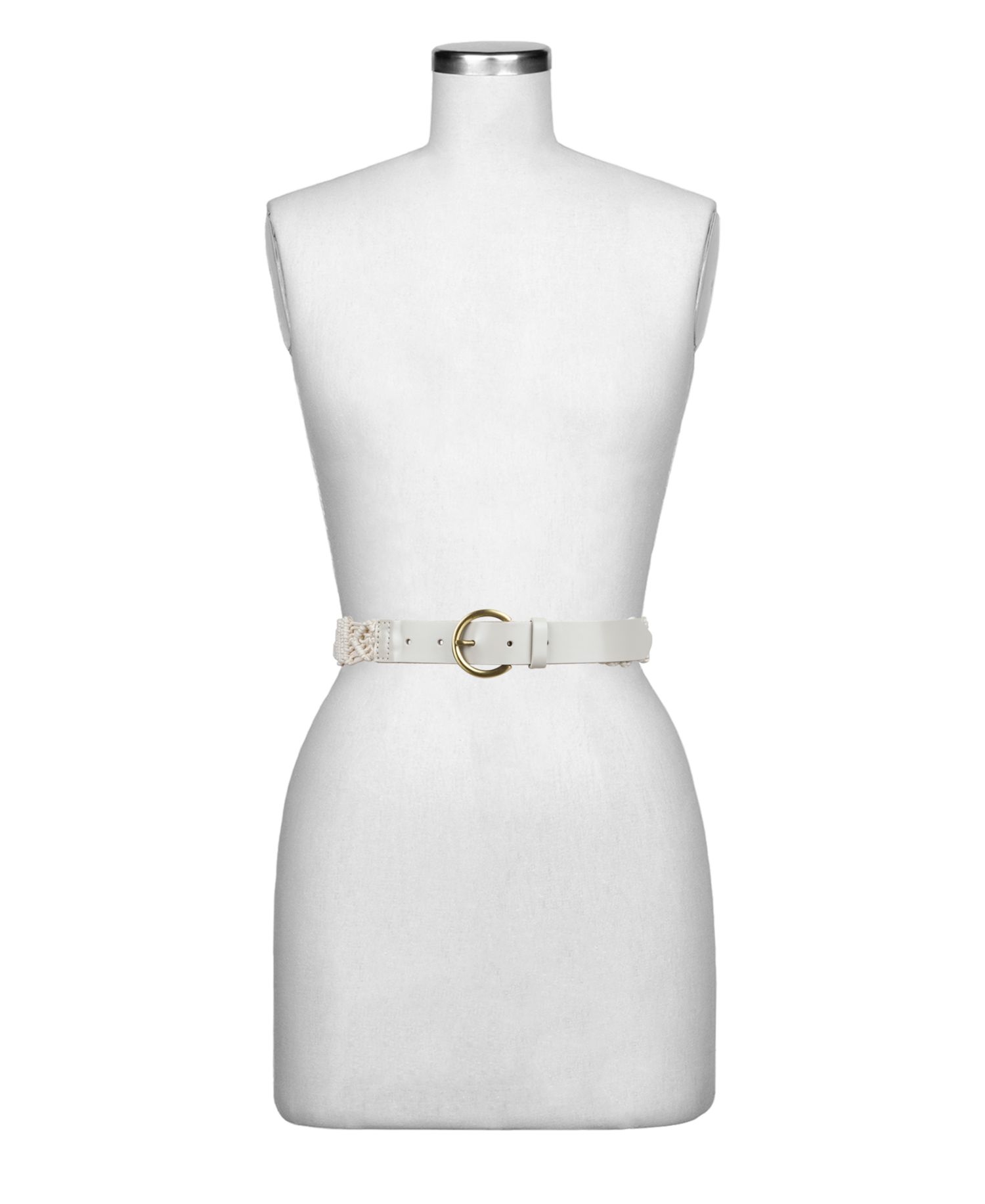 Miramas Macrame Rope and Leather Belt