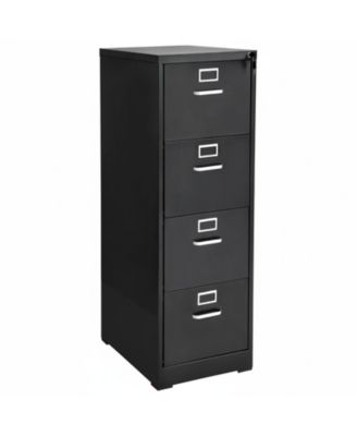 4 Drawer File Cabinet with Lock, Metal Vertical Filing Storage Cabinets for Home Office, Heavy
