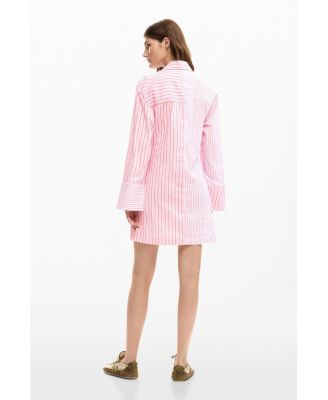 Women's Poplin Shirt Dress