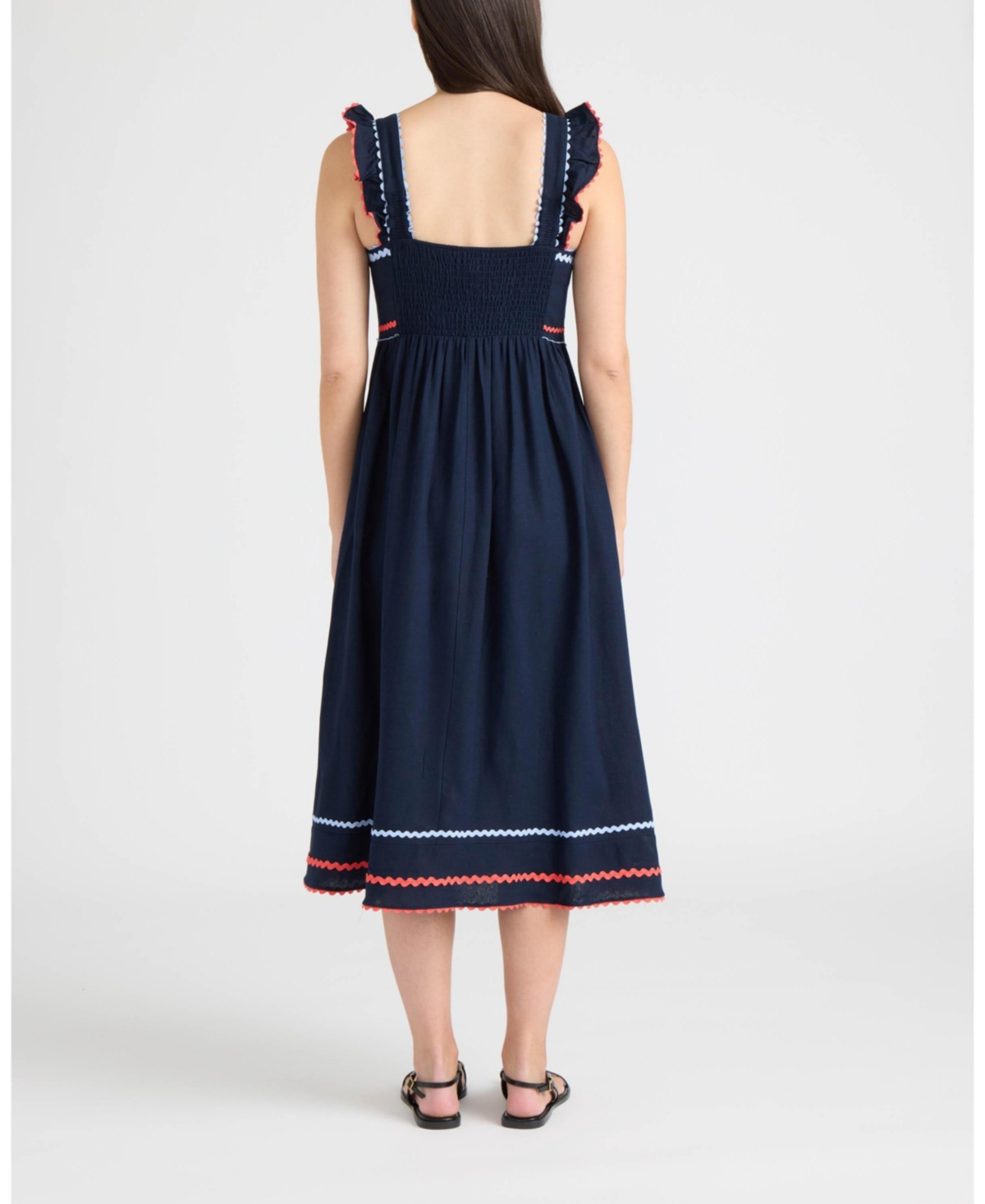 Ellen Tracy Women's Dress with Ric Rac Detail