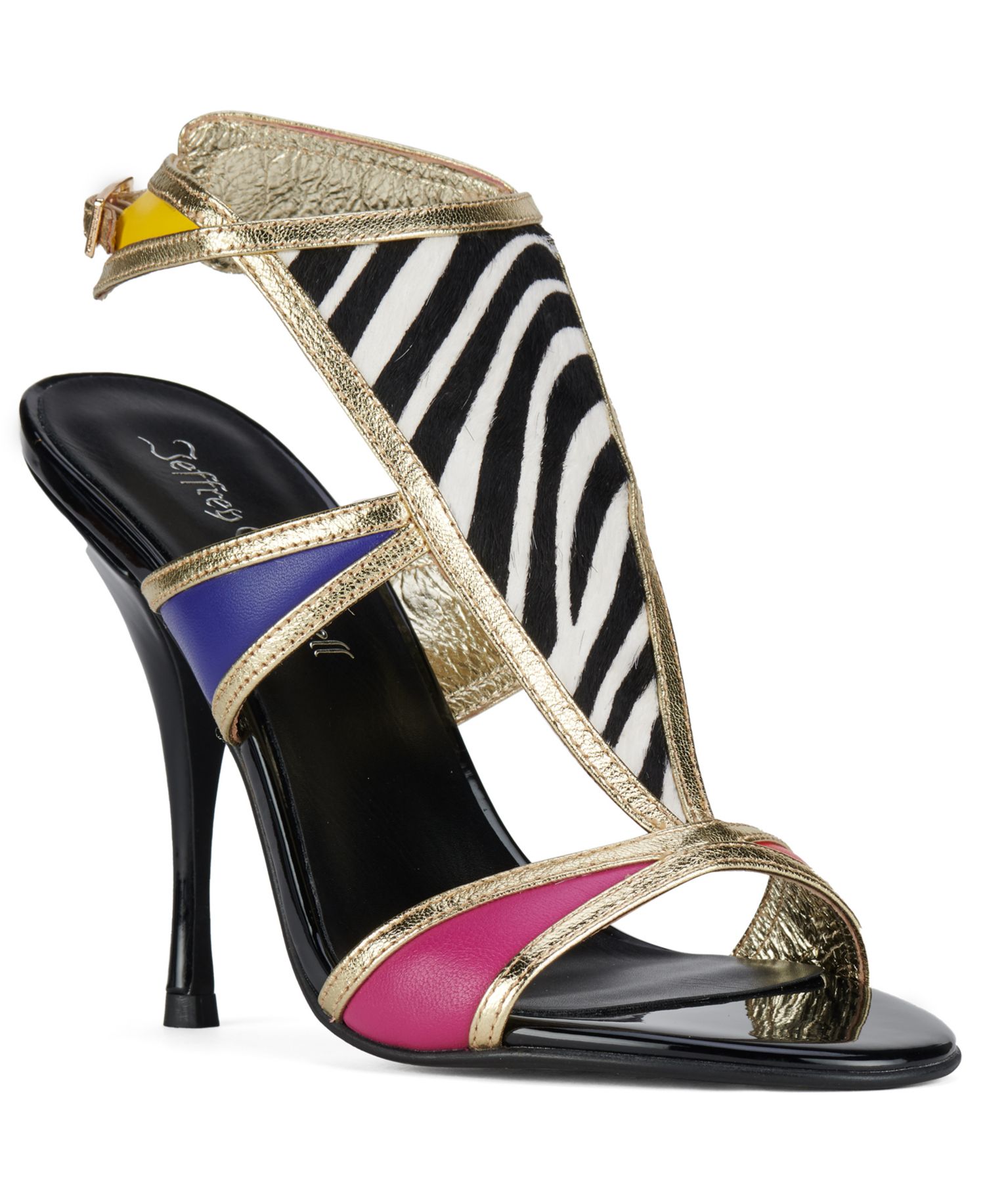 Women's Kaleido-F T-Starp High Heel Dress Sandals
