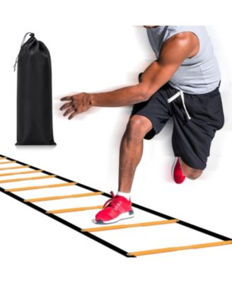 Agility Ladder 12 Rung 20 FT Speed Training Ladder Drill Sports Workout Equipment for Football Soccer Footwork Exercise