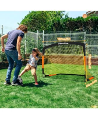 5'x3.6' Soccer Goal Net with Agility Ladder 12 Rung 20 FT Speed Training