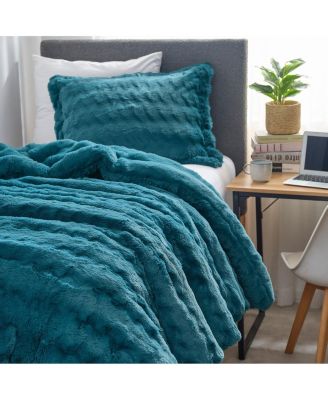 Roll Cakes Chunky Bunny Oversized Comforter Set - Ocean Trenches