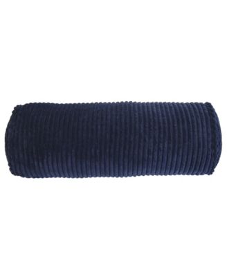 Bowery Corduroy Neckroll Decorative Pillow, 7" x 18"