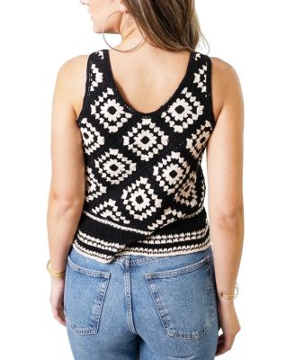 Women's Winona Crochet Stitch Tank