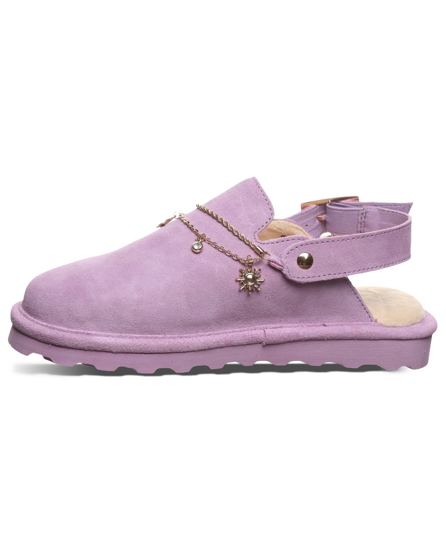 Женские сабо BEARPAW Lexi Round Toe, цвет: Лавандовый туманный — фото 5