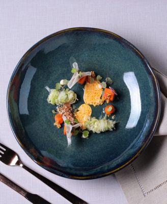 Stoneware Salad Bowls, Set of 6