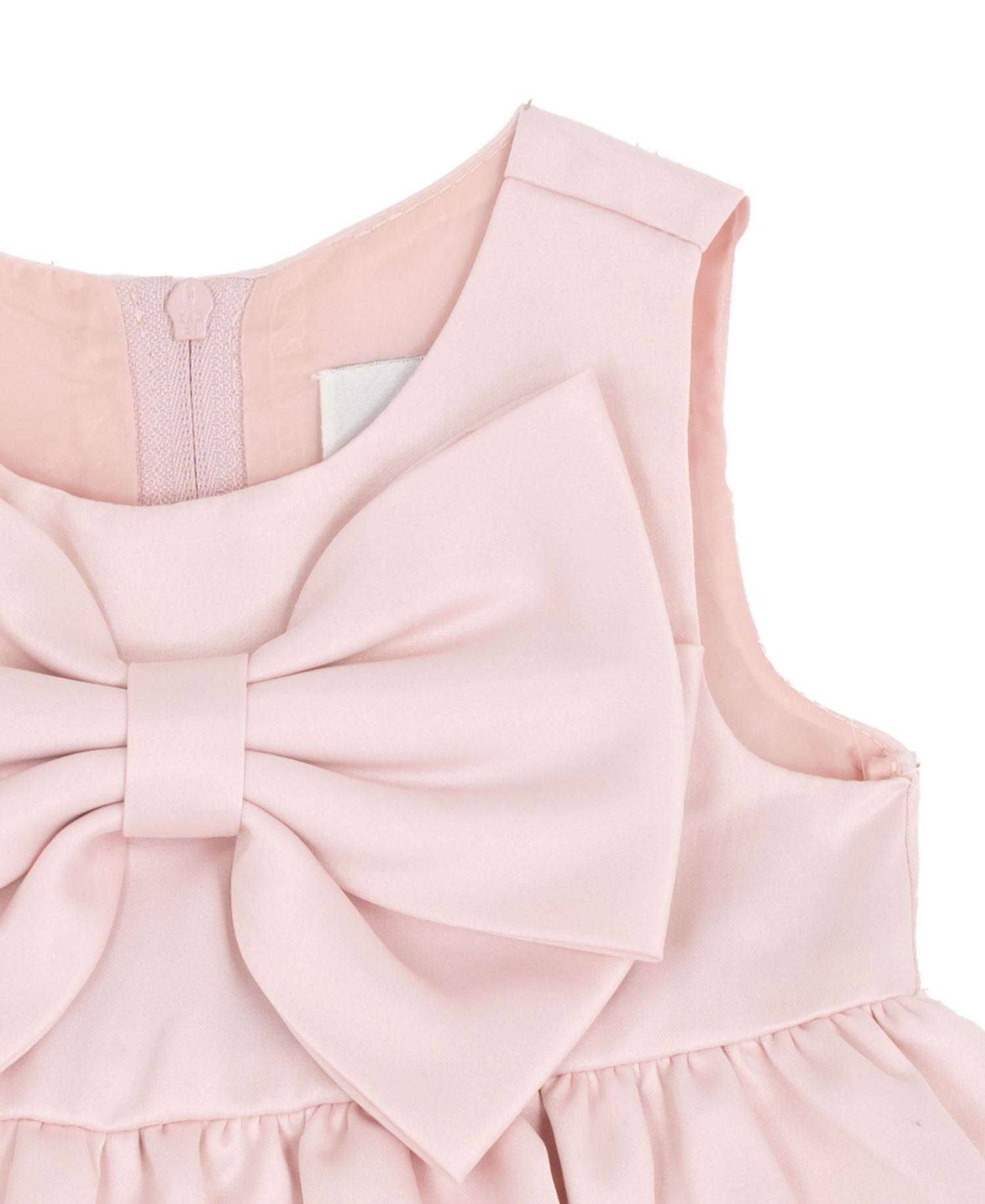 Baby Girls' Bow Dress with Diaper cover