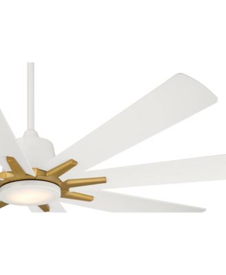 Hermosa Wind LED Damp Ceiling Fan
