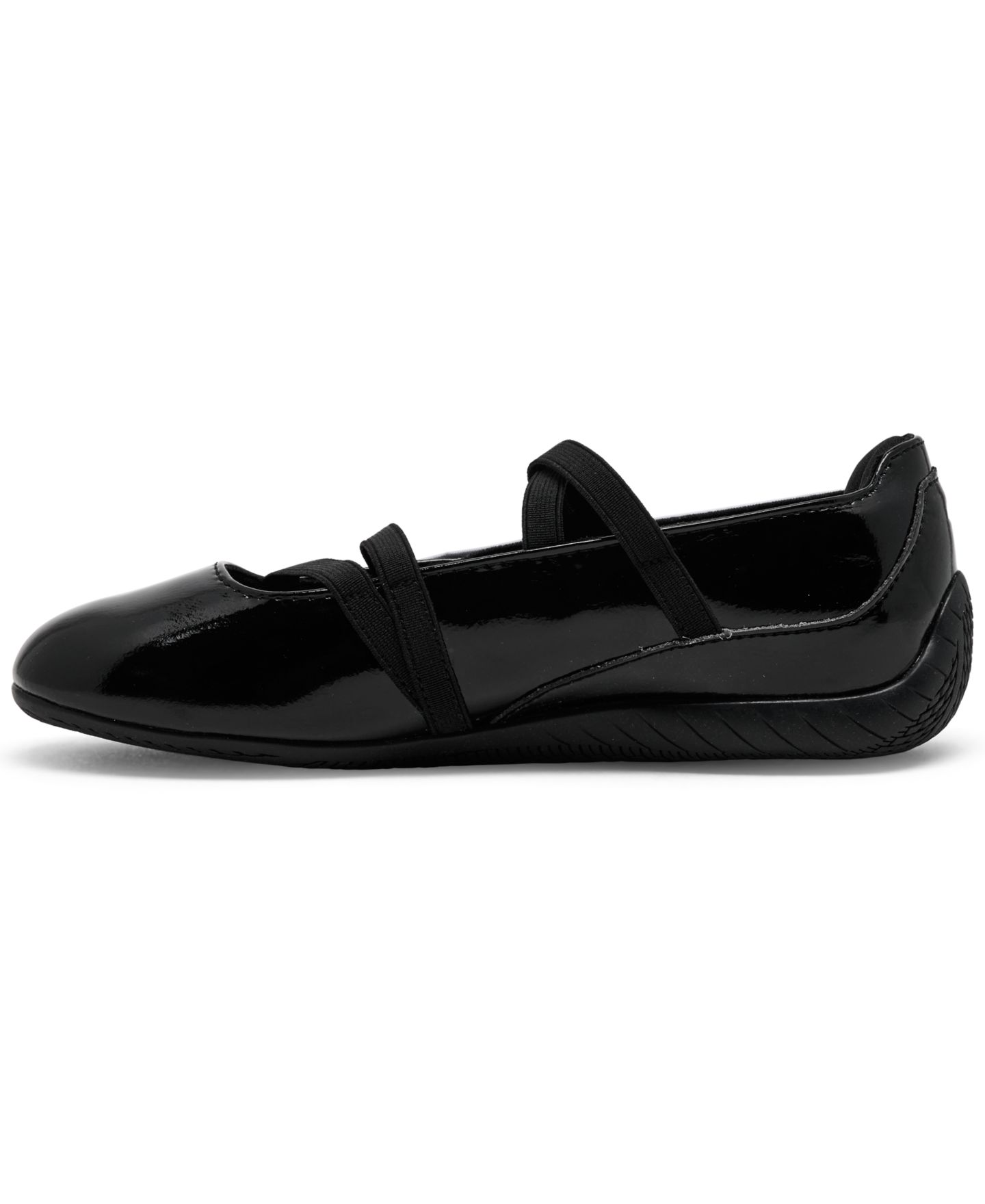 Детская повседневная обувь Puma Speedcat Ballet Glossy Mary Jane для девочки, цвет: Чёрный — фото 2