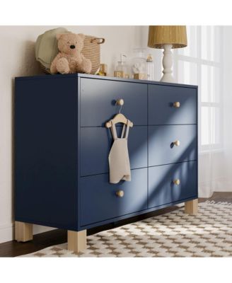 California 6-Drawer Double Dresser