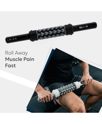 Swift Hands-Free Rolling Percussive Massager for Muscle Recovery, Tension Relief, and Relaxation