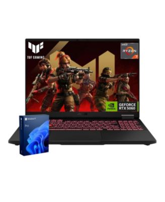 TUF Traditional Laptop AMD Ryzen GB RAM NVIDIA GeForce RTX SSD Storage Windows Pro
