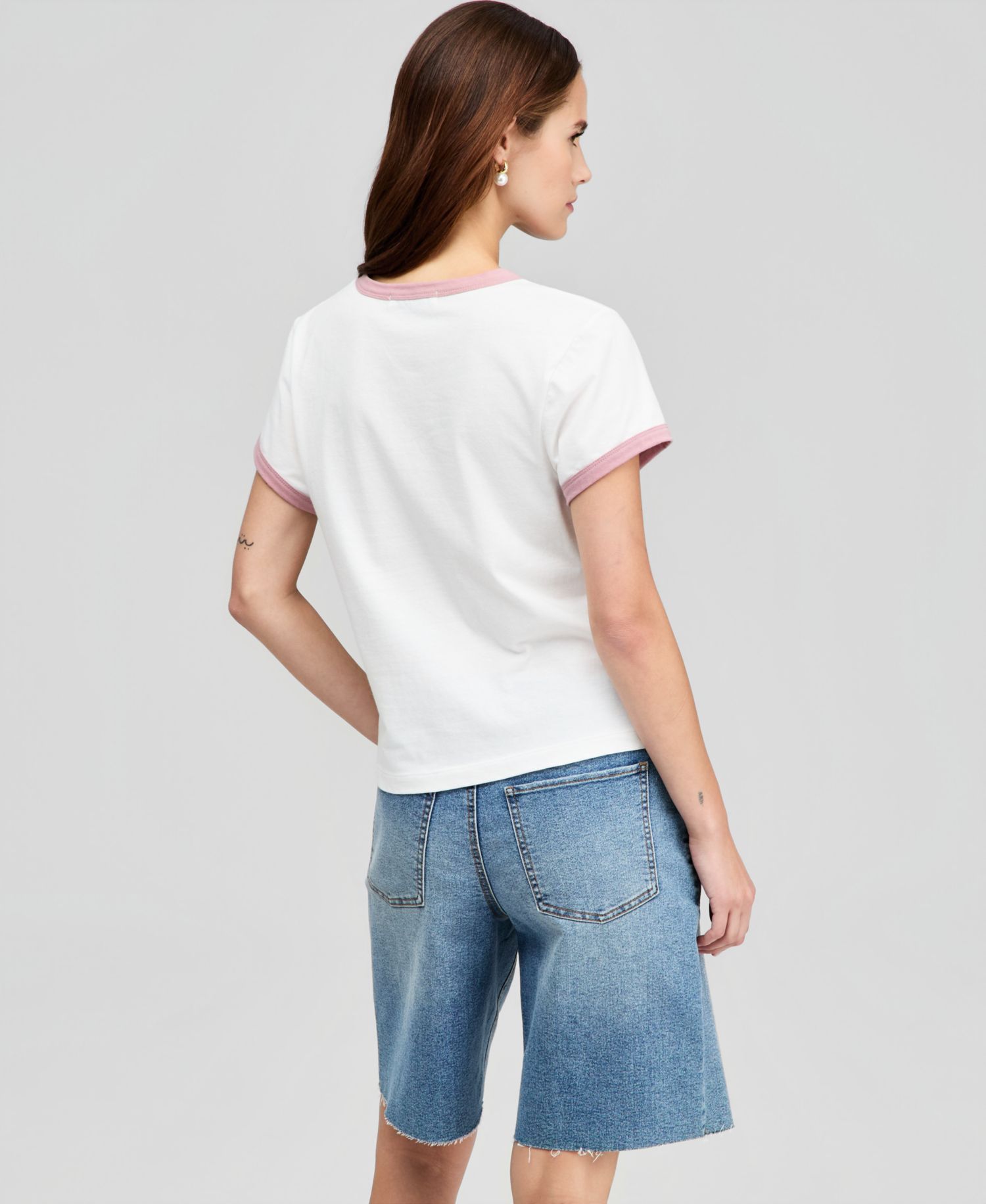 Women's Graphic Ringer T-Shirt