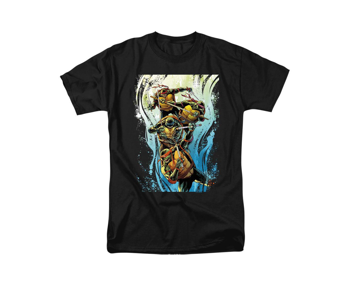 Men's TMNT Cool Rainbow Warriors T-Shirt