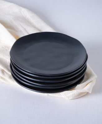 Stoneware Dessert Plates, Set of 6