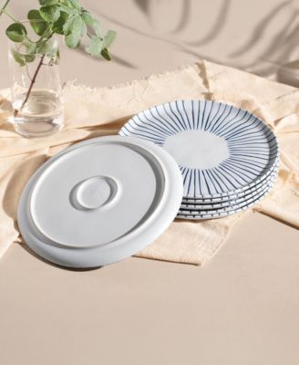Elemento Stoneware Dinner Plates, Set of 6