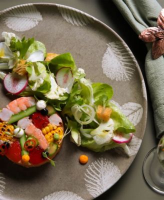 Seiva Stoneware Dinner Plates, Set of 6