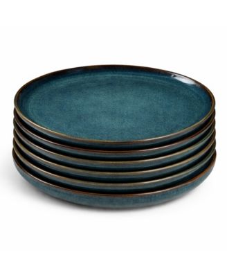 Stoneware Dinner Plates, Set of 6