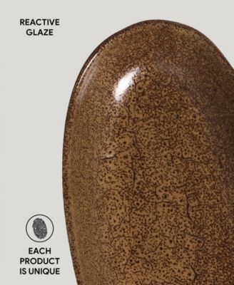 Stoneware Large Deep Oval Platters, Set of 4