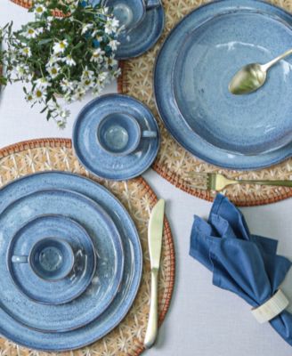 Stoneware Dessert Plates, Set of 6