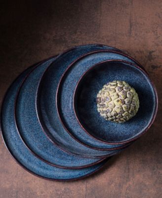 Stoneware Salad Bowls, Set of 6