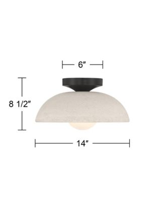 Positano Cement Ceiling Light