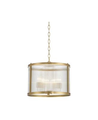 San Rocco Fluted Glass 3-Light Pendant Light