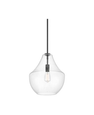 Possini Euro Stephanie Seeded Glass Pendant Light