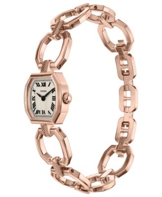 Women's Harlow Mini Two-Hand Rose Gold-Tone Stainless Steel Watch 20mm
