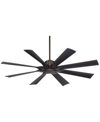 Defender Modern Industrial Indoor Outdoor Ceiling Fan Remote Control Oil Rubbed Rated Patio