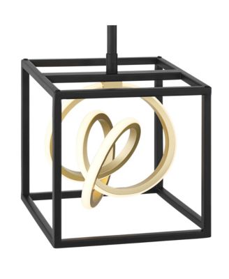 Christy 8" Modern Pendant Chandelier Ceiling Light Fixture Dining Room Over Table 3-Light LED  Finish Mini