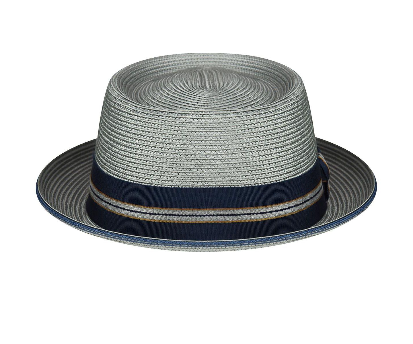 Мужской головной убор Bailey 1922 Carver Pork Pie Hat, цвет: Серый — фото 2