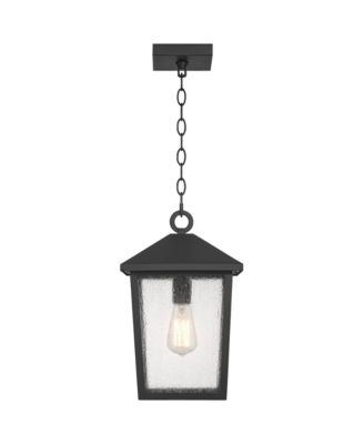 Westmont High Modern Outdoor Pendant Light Fixture Ceiling Porch House Hanging Sand Glass Shade