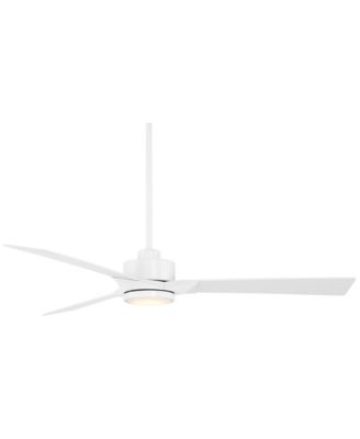 56" Kali Matte LED Damp Ceiling Fan with Remote