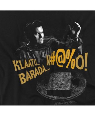 Big & Tall Army Of Darkness Klaatu...Barada T-Shirt