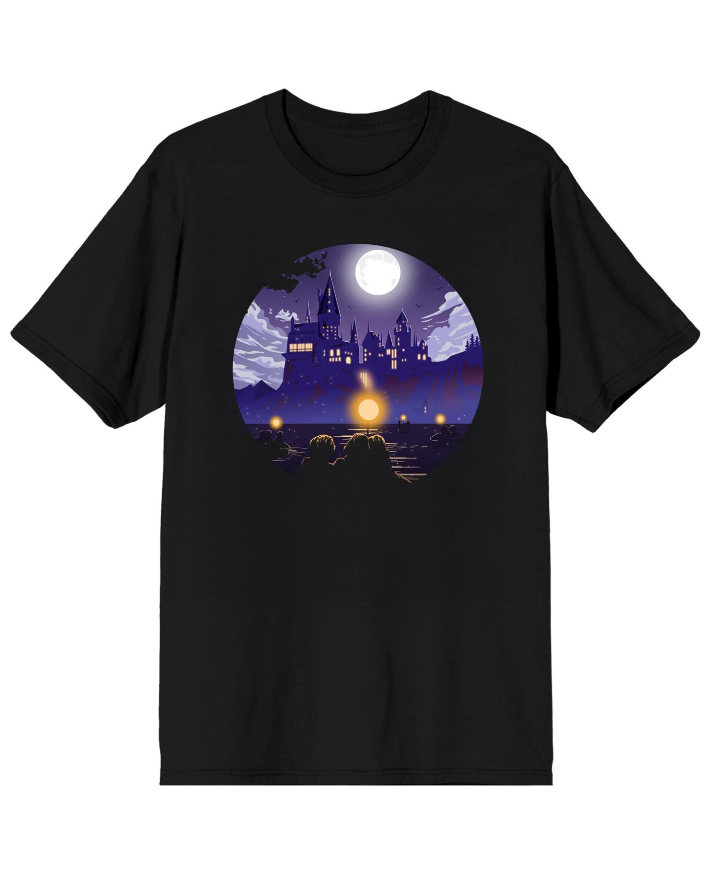 Мужская футболка Harry Potter Hogwarts First Year Vibrant Crew Neck Short Sleeve — фото 1